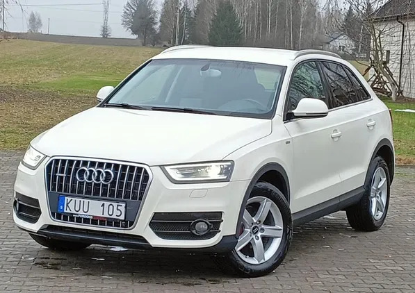 audi mazowieckie Audi Q3 cena 56000 przebieg: 233047, rok produkcji 2012 z Bielawa